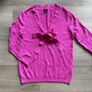 J. Crew Mercantile Pink Bow Sweater